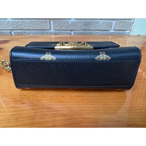 GUCCI 432182 Crossbody bag Pochette PADLOCK BEE Chain Shoulder Bag Authentic - Picture 14 of 16